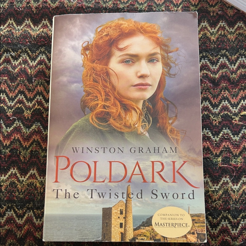 Poldark: The Twisted Sword by Winston Graham - Paperback with Red Cover Accents